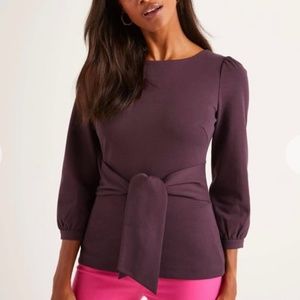 Boden Josephine Ponte Top